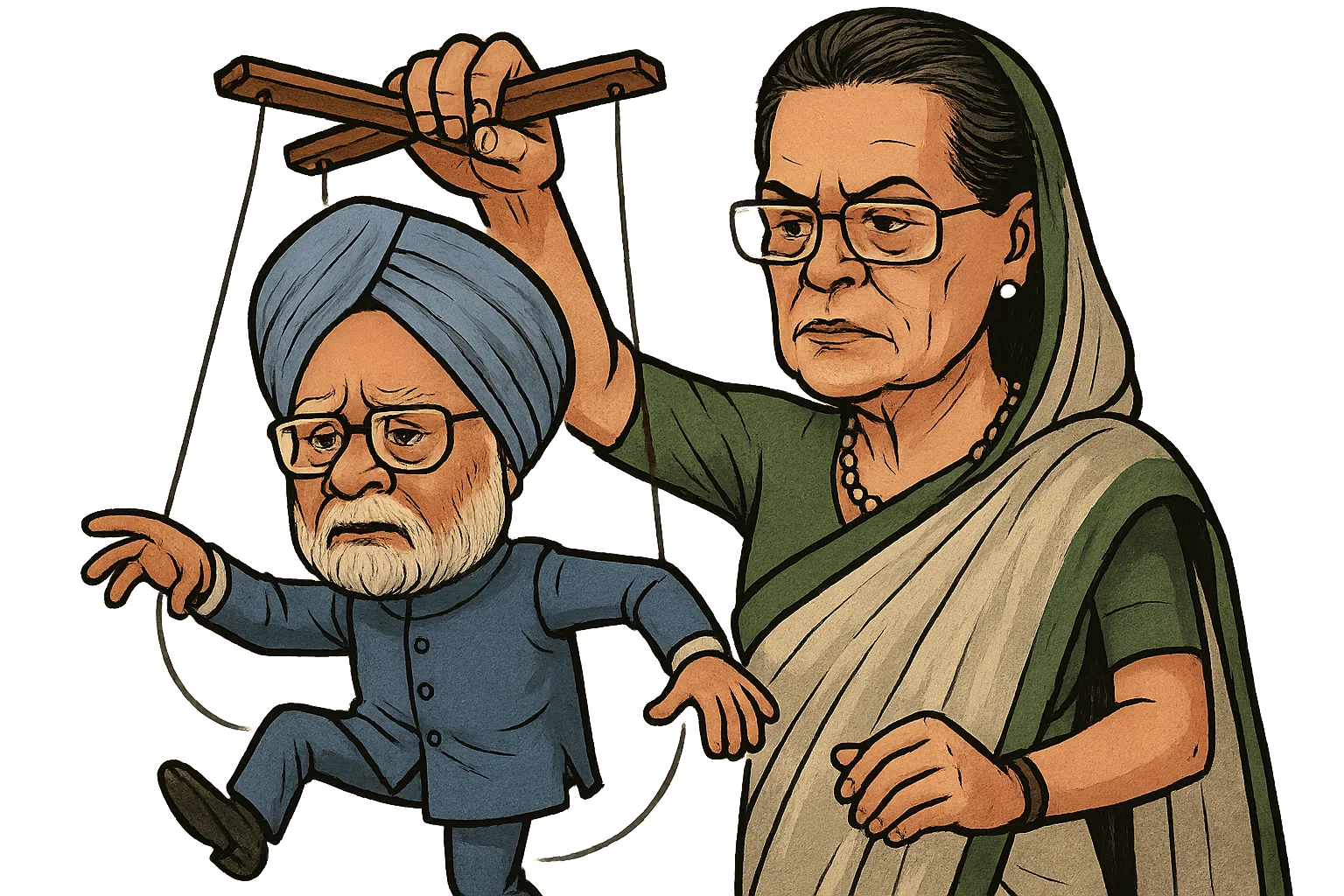 “कमज़ोर” या “कठपुतली” प्रधानमंत्री
डॉ. मनमोहन सिंह (Dr. Manmohan Singh) 