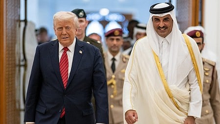 इजरायली प्रधानमंत्री बेंजामिन नेतन्याहू ट्रंप के साथ 