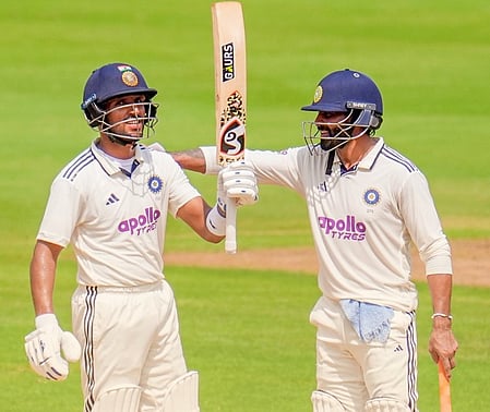 जुरेल, जडेजा, राहुल का शतक