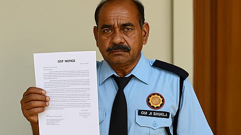 ओमजी शुक्ला को सिक्योरिटी गार्ड