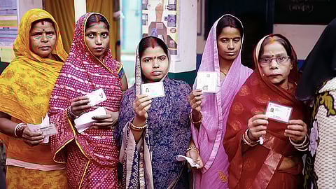 पहले चरण की वोटिंग खत्म; 64.66% मतदान दर्ज किया गया