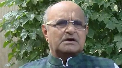 केसी त्यागी फोटो, बिहार चुनाव पर बयान देते हुए|