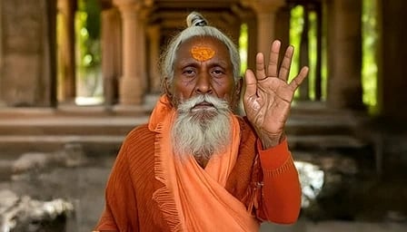 82 वर्षीय तपस्वी महात्मा रामचंद्र वीर।