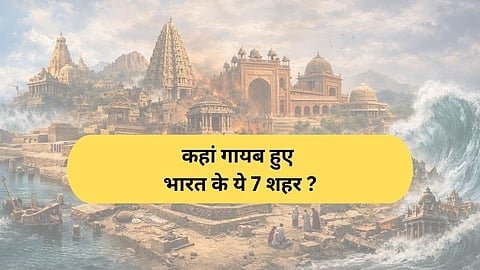 भारत के 7 लुप्त शहर (7 lost cities of India) की तस्वीर