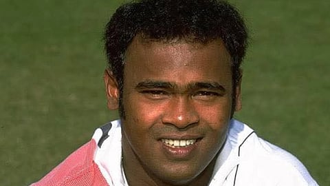 भारतीय क्रिकेटर विनोद कांबली की तस्वीर 
