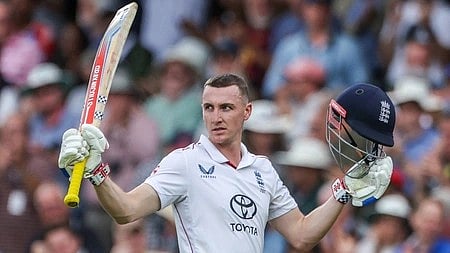 तस्वीर में हैरी ब्रूक को देखा जा सकता है। 