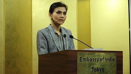 इस तस्वीर में एक महिला को देख सकते हैं। 