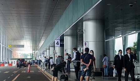 म्यांमार अंतरराष्ट्रीय हवाई अड्डे की तस्वीर
