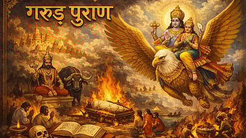 गरुड़ पुराण (Garuda Purana) की तस्वीर
