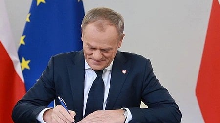 पोलैंड के प्रधानमंत्री डोनाल्ड टस्क