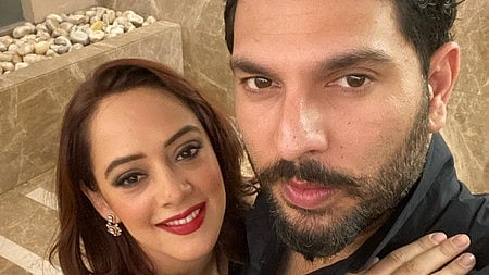 हेजल और युवराज 