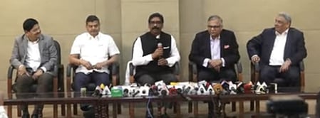 सीएम हेमंत और टाटा सन्स के चेयरमैन के बीच वार्ता में कई परियोजनाओं पर सहमति