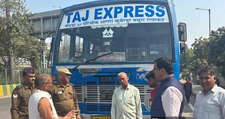 होली पर सड़क सुरक्षा का सख्त संदेश: गौतमबुद्ध नगर में परिवहन विभाग का विशेष सेफ्टी अभियान