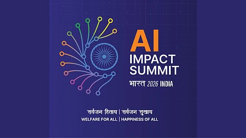 यह एआई Impact Summit 2026 India का लोगो है 