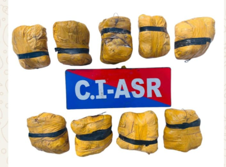 पंजाब: सीमा पार से नशा तस्करी पर प्रहार, 9 किलो हेरोइन के साथ तस्कर गिरफ्तार