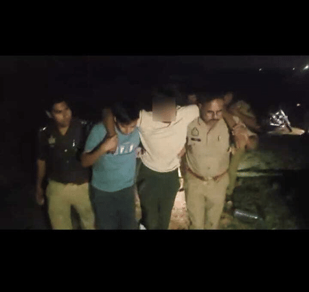 फिरोजाबाद पुलिस ने मुठभेड़ के बाद 3 शातिर अपराधियों को किया गिरफ्तार