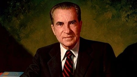 अमेरिका के पूर्व राष्ट्रपति रिचर्ड निक्सन 