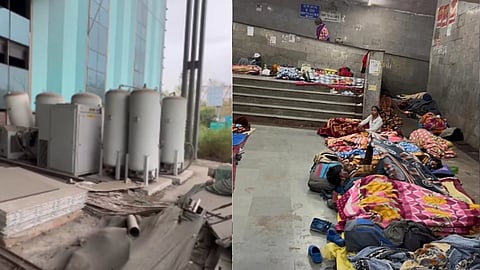 अस्पताल का बुरा हाल 