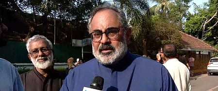 केरल का विकास करने में सीपीएम और कांग्रेस सक्षम नहींः राजीव चंद्रशेखर