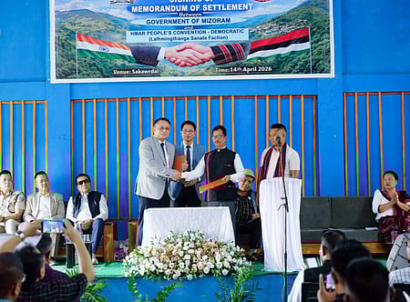 मिजोरम ने उग्रवादी संगठन के साथ शांति समझौता किया