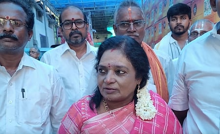 BJP leader Tamilisai Soundararajan