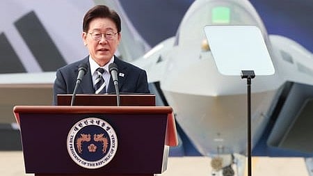 दक्षिण कोरिया के राष्ट्रपति ली जे म्युंग की लोकप्रियता घटकर 66 प्रत‍िशत हुई