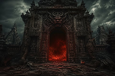  "नर्क का दरवाजा" ("Gate of Hell") 