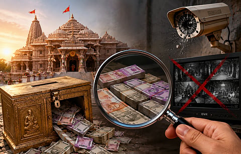 अयोध्या के भव्य राम मंदिर में हाल ही में एक बड़ा वित्तीय घोटाला सामने आया है।