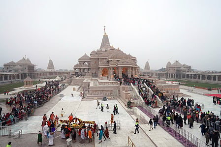 अयोध्या: राम मंदिर कैंपस में दान राशि की गिनती में किए गए कई बदलाव, सुरक्षा भी बढ़ाई गई