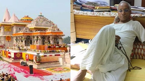 चंपत राय और मंदिर 