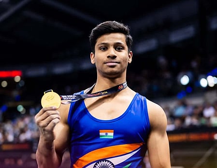 भारतीय जिम्नास्टिक के लिए खुशखबरी, हर्षित दामोदरन और अक्षत बजाज ने एशियन मीट में इतिहास रचा