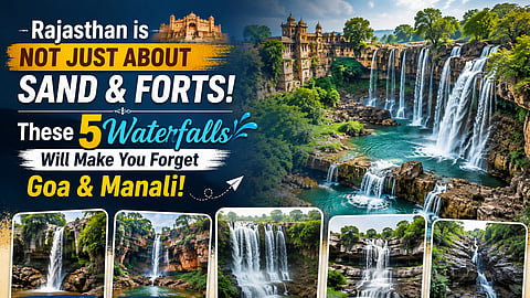 राजस्थान के ये 5 खूबसूरत झरने (5 beautiful waterfalls of Rajasthan) 