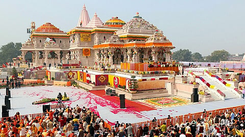 A Image of Ayodhya ram mandir