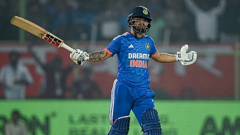 इस तस्वीर में भारतीय टीम के बल्लेबाज Rinku Singh हैं 