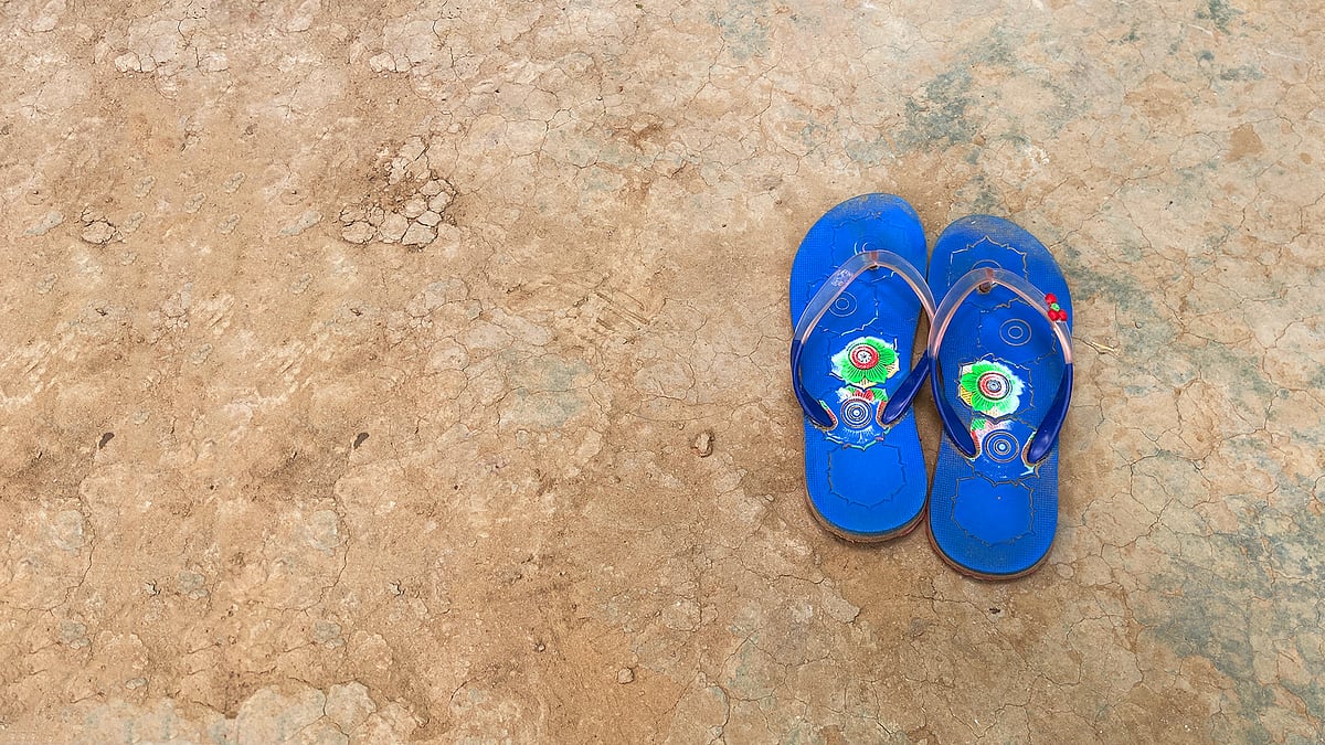Asha's slippers led her mother to where she lay in the fields, naked, bleeding and barely alive.