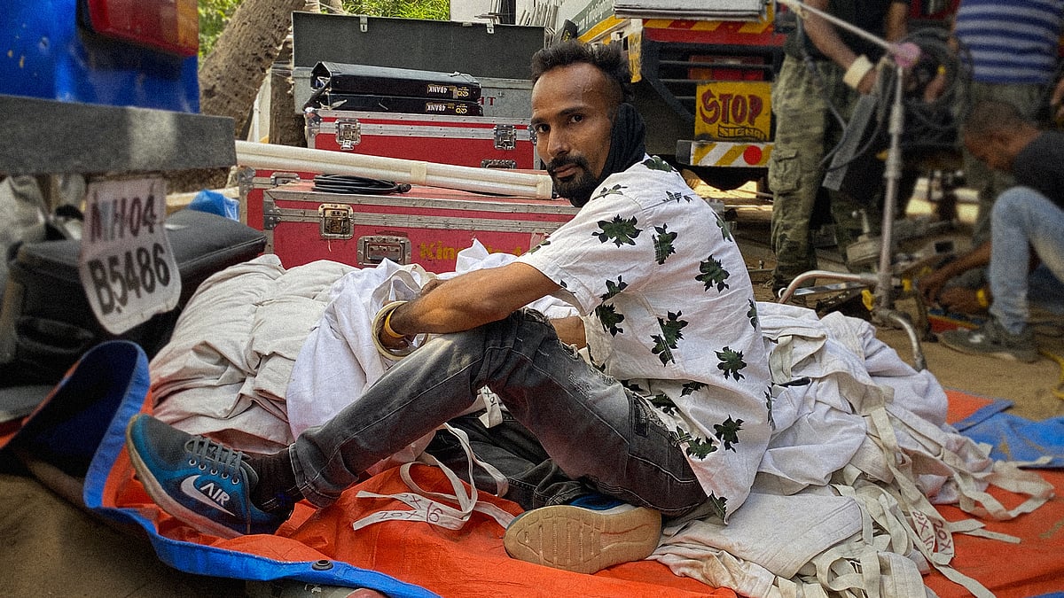 लॉकडाउन के दौरान अपनी ड्राइविंग की नौकरी गंवाने के बाद चांद को फिल्म इंडस्ट्री में काम मिला.