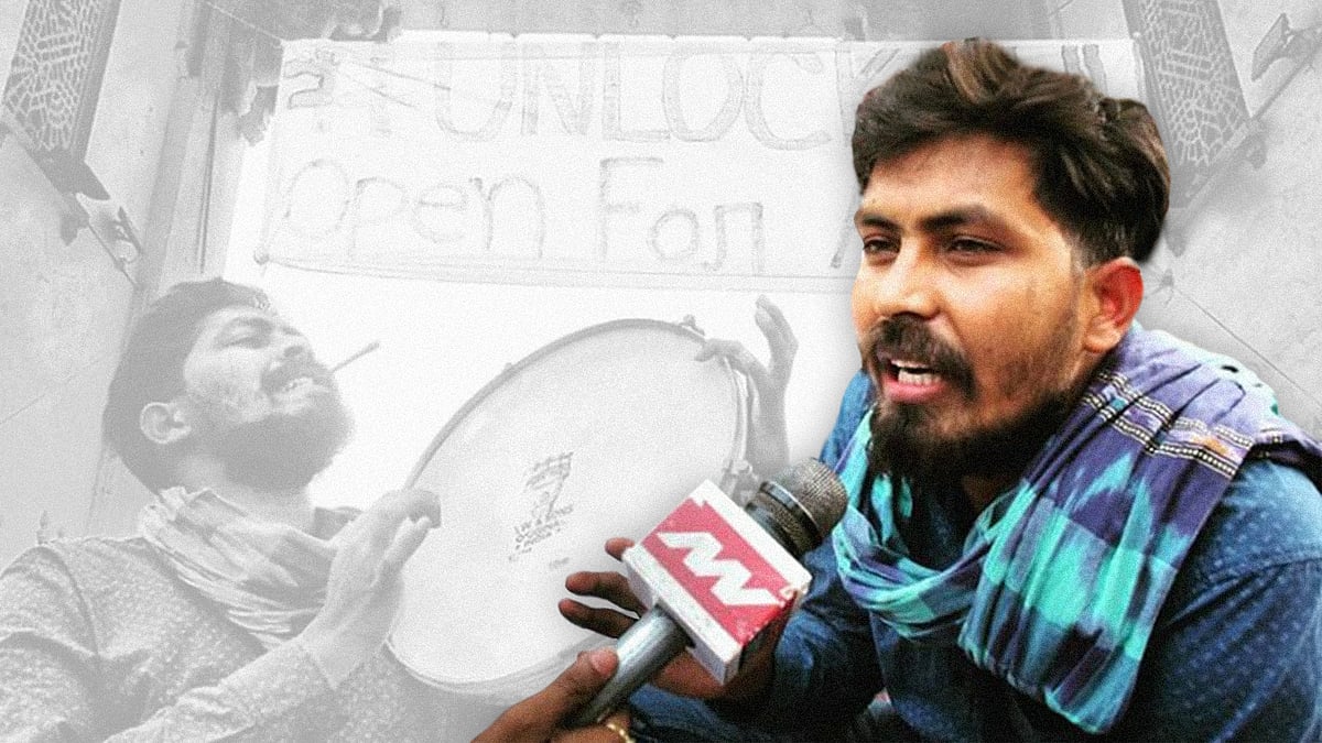 BHU final-year student Ashutosh Kumar, who was one of the students involved.