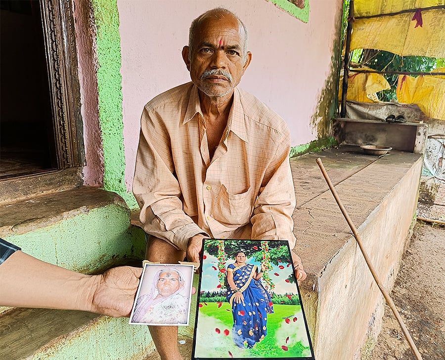 विटल जाधव ने अपनी मां और पत्नी को भुस्खलन में खो दिया