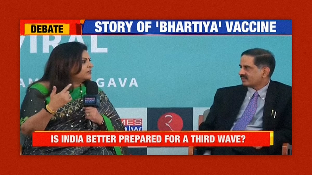 The discussion was part of an event to discuss ICMR Director General Dr Balram Bhargava’s book.