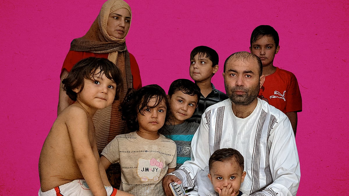 Zaibullah Zabi and his family had arrived in India in August.