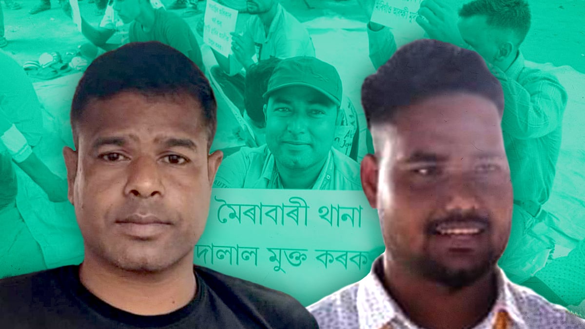 Nassidur Rahman, left, and Mustafizur Ahmed.