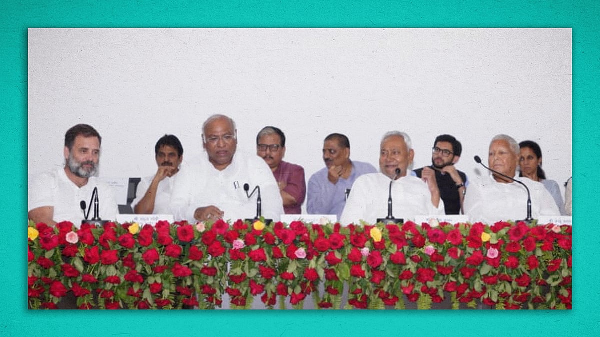 The opposition meeting in Patna earlier this month.