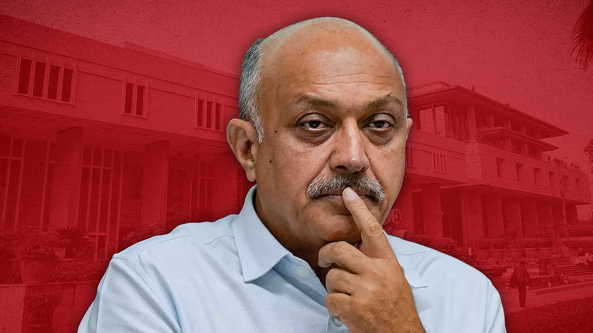 A picture of Delhi chief secretary Naresh Kumar.  