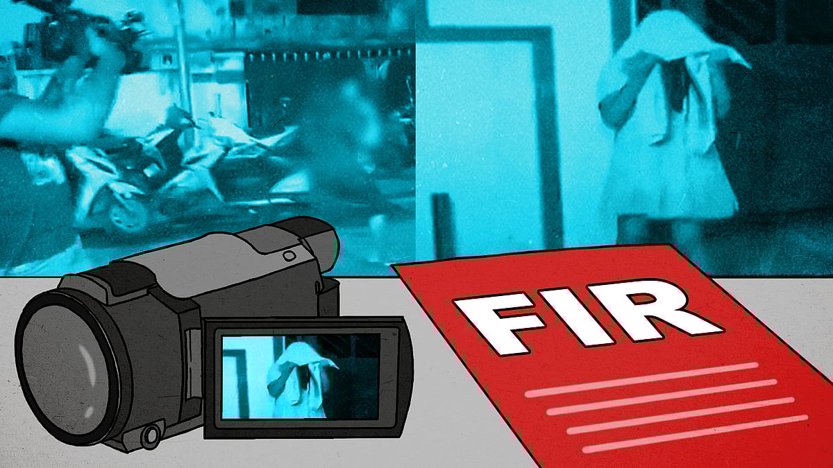 Illustration of a video camera and an FIR document.