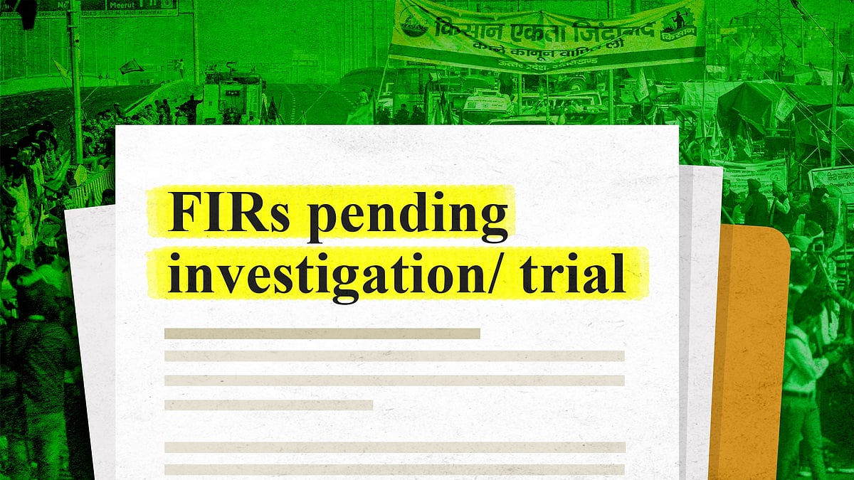 Illustration of a document saying FIRs pending. 