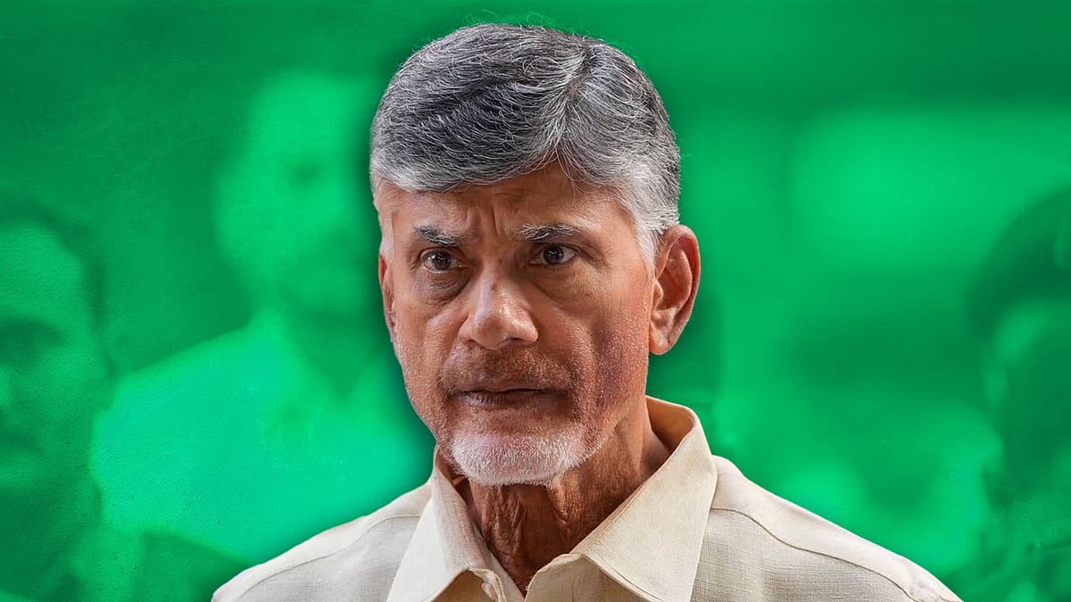 Chandrababu Naidu. 
