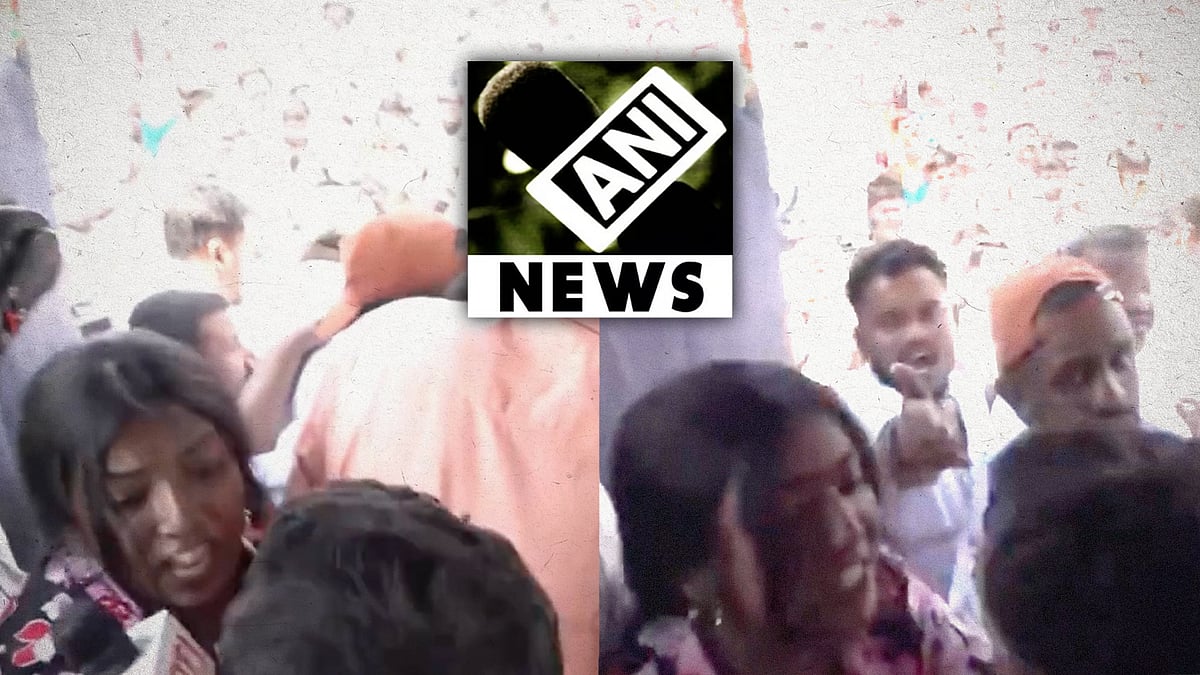 मारपीट के वीडियो का स्क्रीनशॉट 