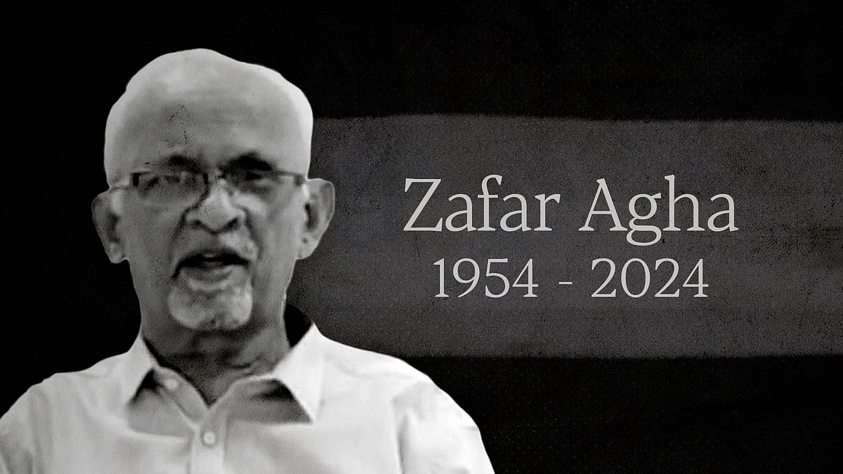 Zafar Agha, 1954-2024.