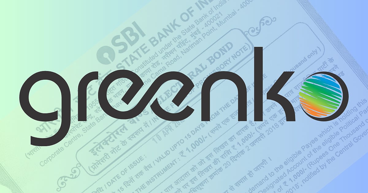 Greenco logo with electoral bonds.