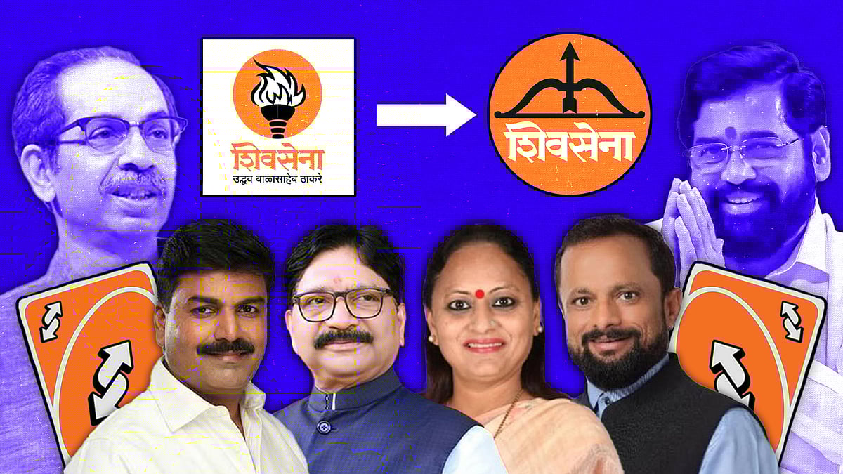 Four turncoats fielded by the Eknath Shinde Shiv Sena faction.  